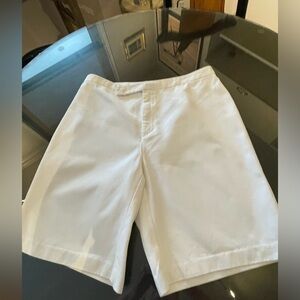 J. Crew White Bermuda shorts